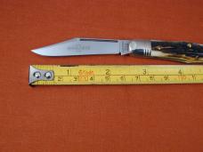 Great Eastern Cutlery GEC Northfield Sambar Stag Conductor Knife NIT 1 of 509 USA Made 331220