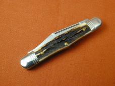 Great Eastern Cutlery GEC Northfield Sambar Stag Conductor Knife NIT 1 of 509 USA Made 331220