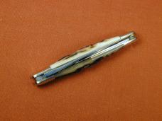 Great Eastern Cutlery GEC Northfield Sambar Stag Conductor Knife NIT 1 of 509 USA Made 331220