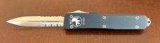 Microtech UTX-70 OTF Knife, Flat Body 01/2013, Dagger Blade, Unused 