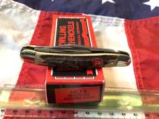 Vintage J A Henckels 3 Blade Whittler (HK-7-S) Pocket Knife w/ Great Stag Handles! -NOS