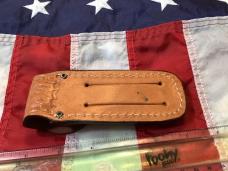 1981 Case xx Mako Shark Folding Hunter w/ Stag Handles (5158 LSSP) +Orig Sheath -NOS