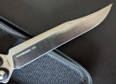 Maxace Knives - Banshee III , Balisong Knife , Black G-10 Scales , W / Trainer Blade