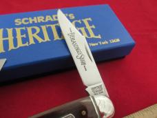 Schrade Heritage Brown  Bone Whittler Pattern # 8041