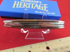 Schrade Heritage Brown  Bone Whittler Pattern # 8041