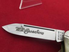 W.R. Case & Sons Classic 1992 3 Back Spring Cracked Ice Pattern # 73109X