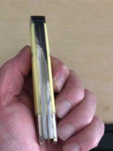 1986 Case 3299 1/2 Yellow Case Jack