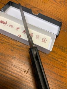 Damascus Balisong “The Edge Company” USA  New Old Stock