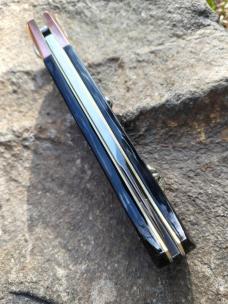 Custom 11 Inch Ring Pull by Rubens Blades in Collaboration With Dolphins Knives