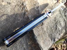 Custom 11 Inch Ring Pull by Rubens Blades in Collaboration With Dolphins Knives