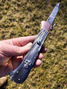 Custom 11 Inch Ring Pull by Rubens Blades in Collaboration With Dolphins Knives