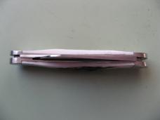   DANIELS FAMILY KNIFE BRANDS-TITUSVILLE CUTLERY-ROOSTER COMB OILED NATURAL ELK 1 OF 3