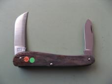   DANIELS FAMILY KNIFE BRANDS-TITUSVILLE CUTLERY-ROOSTER COMB MAMMOTH IVORY SHADOW PATTERN 1 OF 2