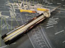 Custom 11 Inch Ring Pull by Rubens Blades in Collaboration With Dolphins Knives
