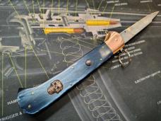 Custom 11 Inch Ring Pull by Rubens Blades in Collaboration With Dolphins Knives