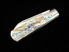 Dollar Knife Co. LVS Abalone Jack Knife from Cooper Cutlery Made in USA 2024 A-NS