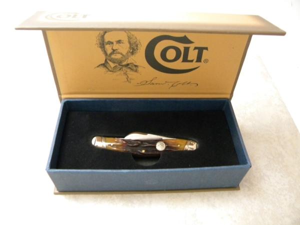 Colt CT 210 Bone Medium Stockman Knife in Box
