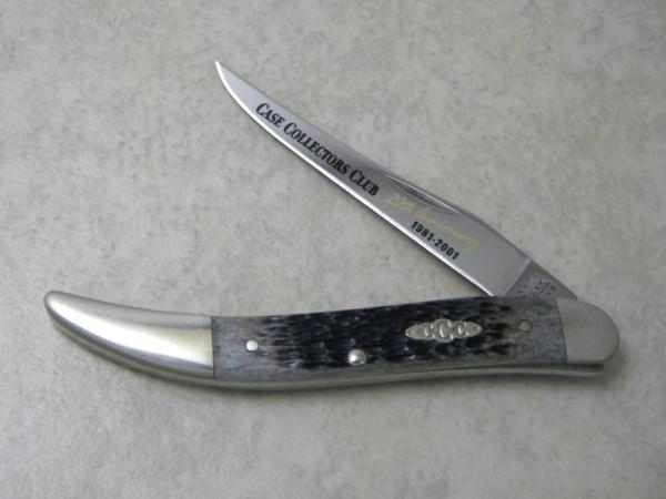 Case XX 8 Dot 610094 Bone Case Collector's Club Toothpick Knife - New in Tin Case XX 8 Dot 610094 Bone Case Collector's Club Toothpick Knife - New in Tin