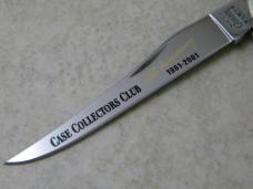 Case XX 8 Dot 610094 Bone Case Collector's Club Toothpick Knife - New in Tin