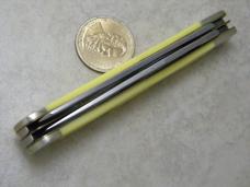 Case XX USA 4 Dot 3254 American Eagle Yellow Trapper Knife