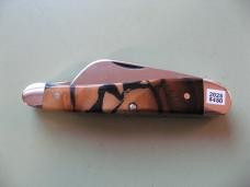   DANIELS FAMILY KNIFE BRANDS-TITUSVILLE CUTLERY-ROOSTER COMB CROSS CUT MAMMOTH IVORY 1 OF 5