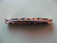   DANIELS FAMILY KNIFE BRANDS-TITUSVILLE CUTLERY-ROOSTER COMB CROSS CUT MAMMOTH IVORY 1 OF 5