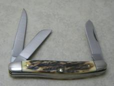 Schrade + USA 897UH Uncle Henry Staglon Stockman Knife in Box