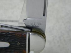 Western USA 901 Delrin Camp Scout Utility Knife & Leather Strap c.1981 - NIB 