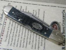 Case XX 1 Dot 61549 L Bone Case Collector's Club Lockback Knife - New in Tin