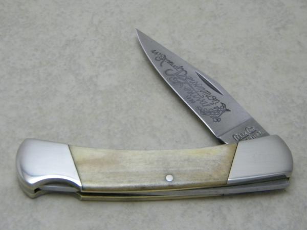 Clark Cut (Parker) Salem, IND Persimmon Festival Bone Lockback Knife Clark Cut (Parker) Salem, IND Persimmon Festival Bone Lockback Knife