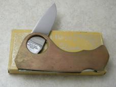 SKBH Brass Etched Black Hawk Wildlife Collection Lockback Knife NIB