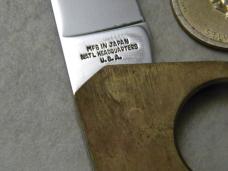SKBH Brass Etched Black Hawk Wildlife Collection Lockback Knife NIB