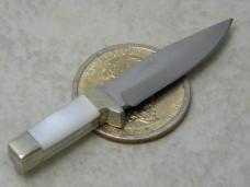 Parker Japan Pearl Miniature Fixed Blade Bowie Knife