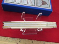 Fightin Bull By Wendell Carson Mammoth Ivory Classic Trapper Pattern # 2625