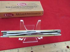 Case XX 1995 Yellow Handle Large Stockman Half Serration Pattern # 3375 SS