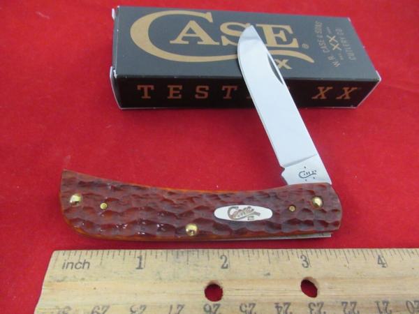 Case XX 2017 Red Bone Sod Buster Pattern # 6137 CV