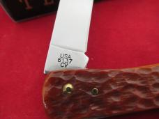 Case XX 2017 Red Bone Sod Buster Pattern # 6137 CV