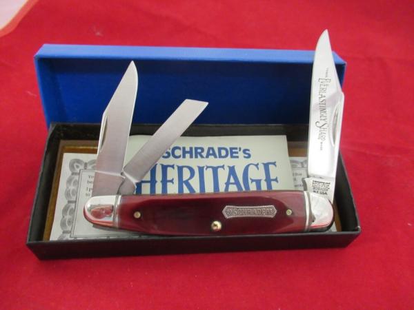 Schrade Heritage Red Bone Whittler Pattern # 8041