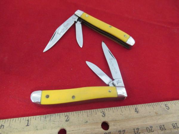  2 Queen Yellow Handle Peanut Model # 17A