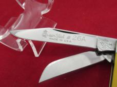  Queen Yellow Handle Stockman Model # 26A