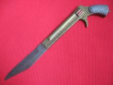 Vintage Pistol Gun Switchblade Knife - 11 1/2" 