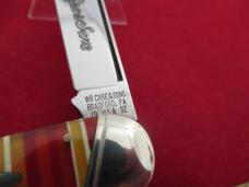 W.R. Case & Sons Classic 1992 3 Back Spring Candy Stripe Celluloid Pattern # 730109X