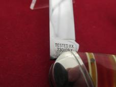 W.R. Case & Sons Classic 1992 3 Back Spring Candy Stripe Celluloid Pattern # 730109X