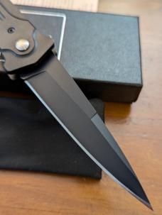 Bear OPS Bear Ops Bold Action III Small Automatic Knife (3.5" Black) AC-300-AIBK-B