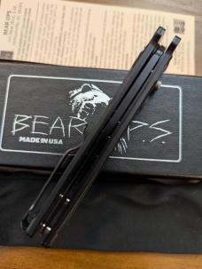 Bear OPS Bear Ops Bold Action III Small Automatic Knife (3.5" Black) AC-300-AIBK-B