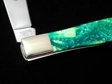 Weed & Co. 2021 Jungle Green Acrylic 1st Year Hunter Knife 1 of 6 Cooper Cutlery 7100P USA Made