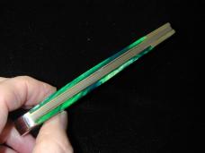 Weed & Co. 2021 Jungle Green Acrylic 1st Year Hunter Knife 1 of 6 Cooper Cutlery 7100P USA Made