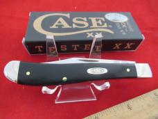 Case XX 2024 Black Synthetic Smooth Slimline Trapper Pattern # 21048 SS
