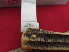Case XX 2017 Bone Stag Sod Buster JR. Pattern # 6.5137 SS