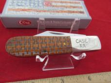Case XX 2006 Chestnut Bone Basket Weave Barlow Pattern # 62009 1/2 SS